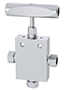 3-Way, 2 Outlet Ports Needle Valves - IPT Series